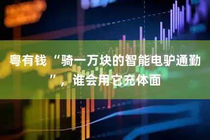 粤有钱 “骑一万块的智能电驴通勤”，谁会用它充体面
